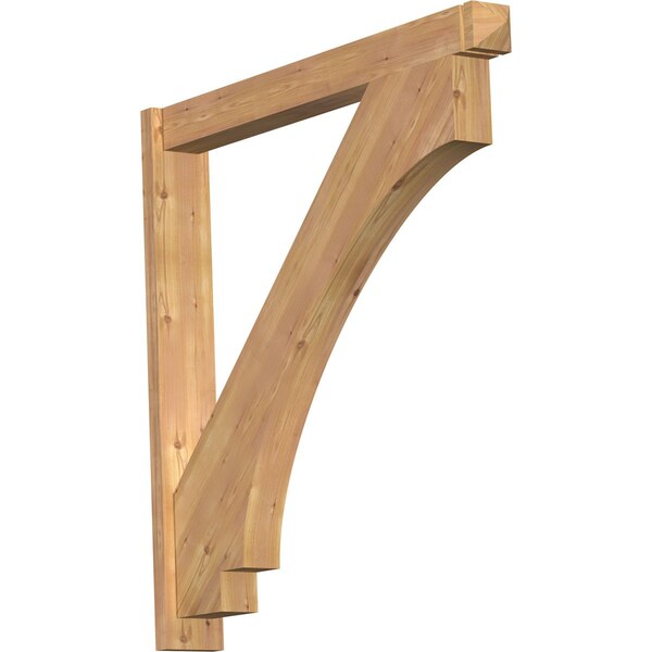 Ekena Millwork Imperial Arts & Crafts Smooth Outlooker, Western Red Cedar, 5 1/2"W x 44"D x 44"H OUT06X44X44IMP03SWR - main